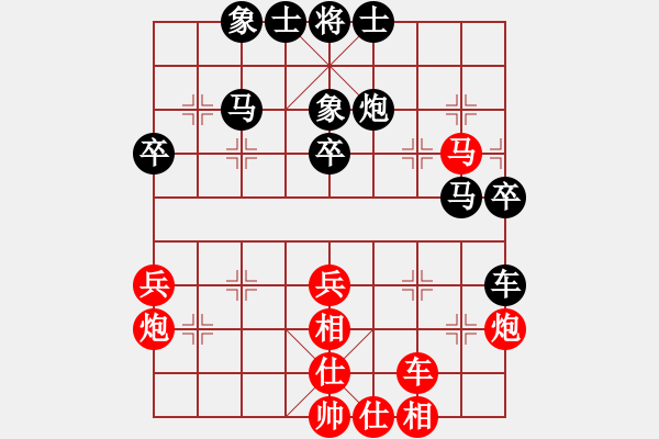 象棋棋譜圖片：棋局-amsss - 步數(shù)：0 