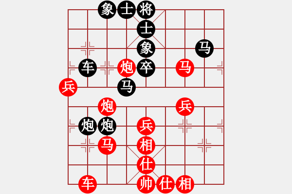 象棋棋譜圖片：馬失前蹄(玉泉)-負(fù)-放任時(shí)光(玉泉)中炮巡河車(chē)對(duì)屏風(fēng)馬 紅不進(jìn)左馬 - 步數(shù)：60 