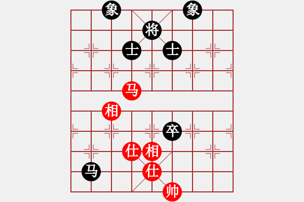 象棋棋譜圖片：81局 A21- 飛相對右士角炮-小蟲引擎23層 (先和) BugChess18-07-11 x6 - 步數(shù)：170 