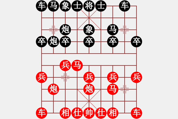 象棋棋譜圖片：襄陽(yáng)棋尊(2段)-負(fù)-冬眠(7段) - 步數(shù)：10 