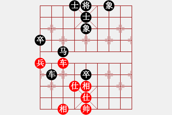 象棋棋譜圖片：20170901 后勝天天業(yè)7-1 中炮過(guò)河車對(duì)屏風(fēng)馬平炮兌車 黑車8進(jìn)8 紅仕六進(jìn)五 兵五進(jìn)一 - 步數(shù)：120 