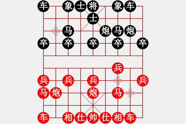 象棋棋譜圖片：芳棋[954138081] -VS- 好人好夢[1083053124] - 步數(shù)：10 