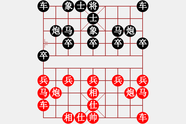 象棋棋譜圖片：平之緣[569942657] -VS- 俠弈天下[756298990] - 步數(shù)：10 