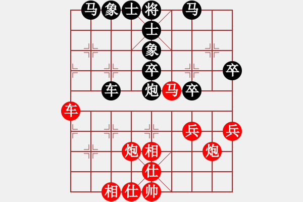 象棋棋譜圖片：寧波市全民健身指導(dǎo)中心 徐昱俊科 勝 黑龍江省社體與棋牌中心 王平川 - 步數(shù)：40 