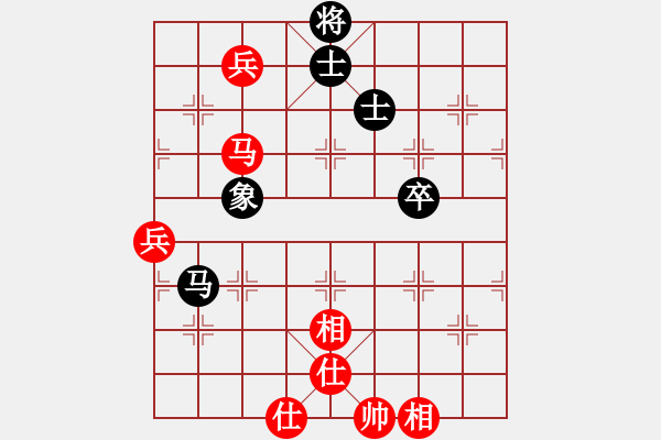 象棋棋譜圖片：同盟比賽七(5r)-和-品棋戰(zhàn)神(9級(jí)) - 步數(shù)：80 