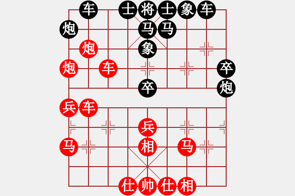 象棋棋譜圖片：6月6日兵三進(jìn)一卒3進(jìn)1 - 步數(shù)：40 