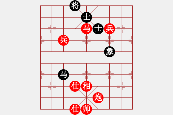 象棋棋譜圖片：棋局-3kb rb N - 步數(shù)：100 