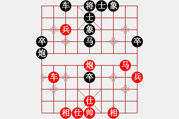 象棋棋譜圖片：2006年第三屆梁山賽第九輪：太空夢(mèng)幻四(初級(jí))-和-楚水閃電(5r) - 步數(shù)：60 