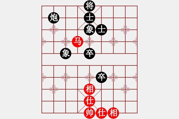 象棋棋譜圖片：林醫(yī)生(日帥)-和-五色云(9段) - 步數(shù)：100 