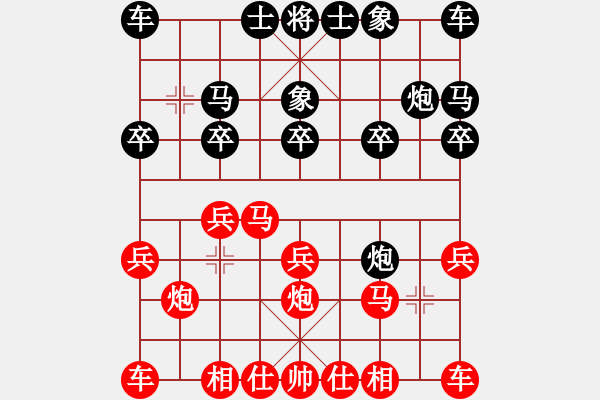 象棋棋譜圖片：學(xué)習(xí)象棋(9星)-勝-zaaaaaaaaz(9星) - 步數(shù)：10 