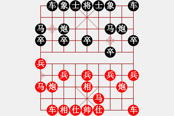 象棋棋譜圖片：老人樂(lè)(1段)-負(fù)-奕展(3段) - 步數(shù)：10 