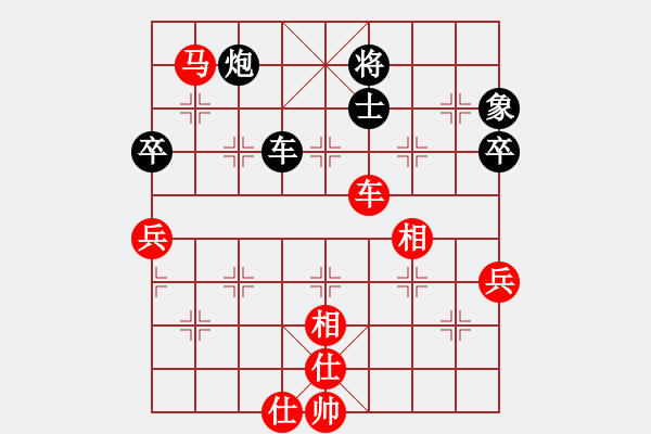 象棋棋譜圖片：不進(jìn)兵五七炮另一種變化 - 步數(shù)：120 