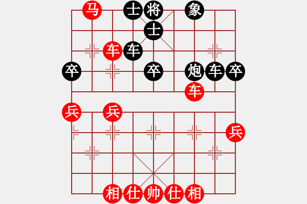 象棋棋譜圖片：不進(jìn)兵五七炮另一種變化 - 步數(shù)：60 