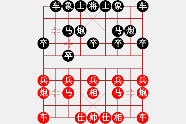 象棋棋譜圖片：豆腐妹EK(草民) 負(fù) 超強(qiáng)臺風(fēng)康妮(將軍) - 步數(shù)：10 