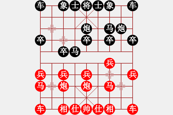 象棋棋譜圖片：對(duì)面笑【業(yè)5，1】先負(fù)零度【業(yè)5，1】 - 步數(shù)：10 