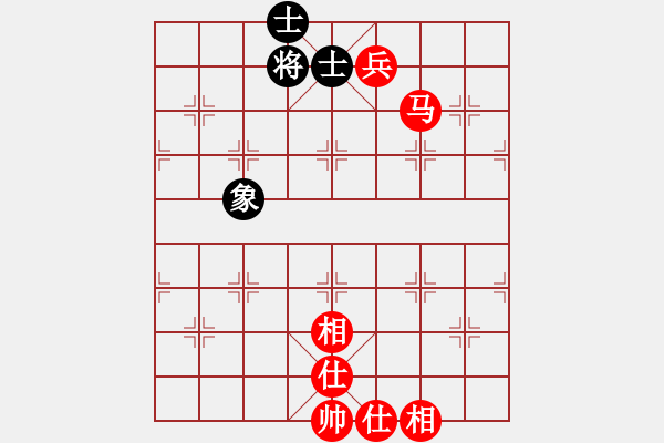 象棋棋譜圖片：馬兵必勝殘局 - 步數(shù)：0 