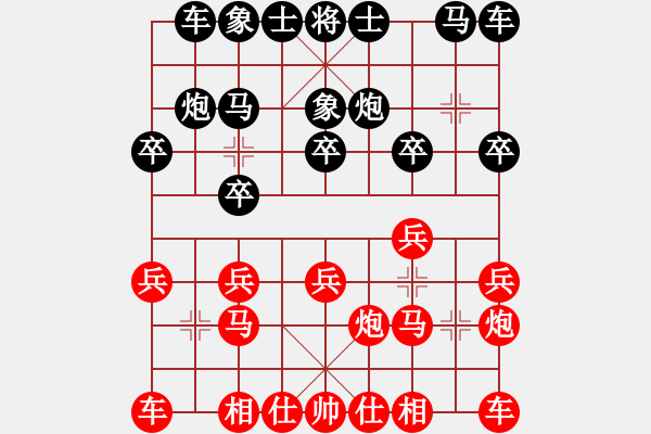 象棋棋譜圖片：第3輪：青島魯本杰　先勝　濰坊陳連華 - 步數(shù)：10 