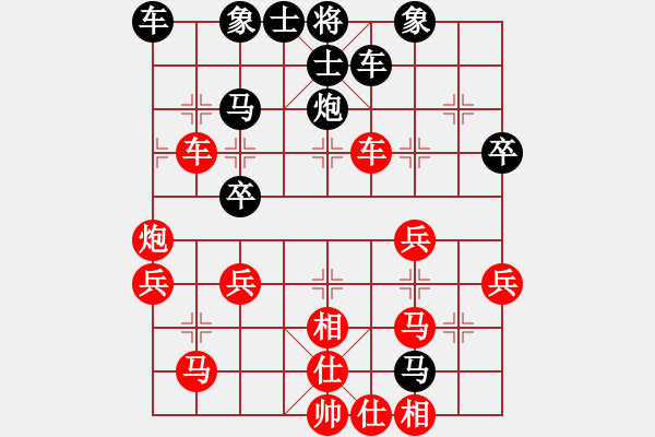 象棋棋譜圖片：天天縱橫四海挑戰(zhàn)賽雪豹業(yè)8-1先負(fù)太守棋狂 - 步數(shù)：40 