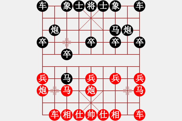 象棋棋譜圖片：漂流鴻船(北斗)-和-愛湊熱鬧(無(wú)極) - 步數(shù)：10 