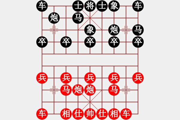 象棋棋譜圖片：2023.8.6.1中級(jí)場(chǎng)先勝列拐 - 步數(shù)：10 