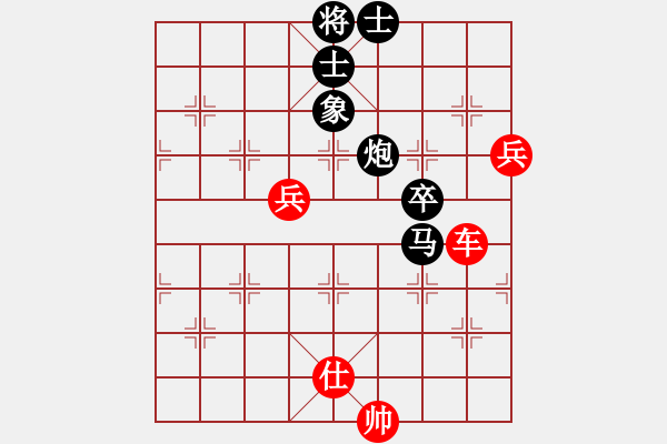 象棋棋譜圖片：閣中君子(8段)-勝-象棋勢家(日帥) - 步數(shù)：100 