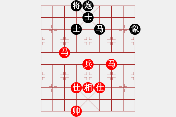 象棋棋譜圖片：滿山讀秒狗(天罡)-和-崇陽金月夜(風(fēng)魔) - 步數(shù)：220 