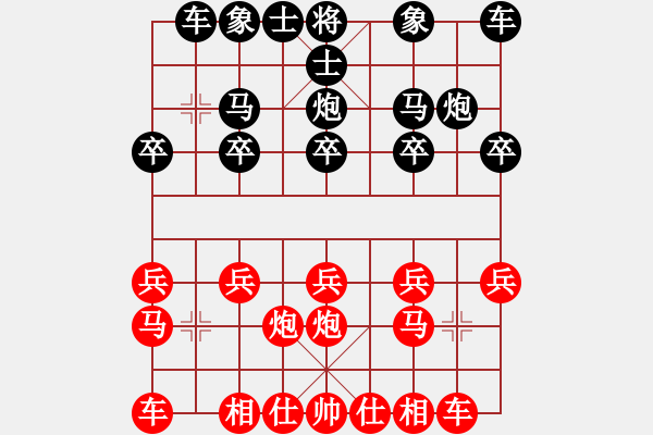 象棋棋譜圖片：2014年曲靖省運會女子象棋比賽第四輪第四臺 - 步數(shù)：10 