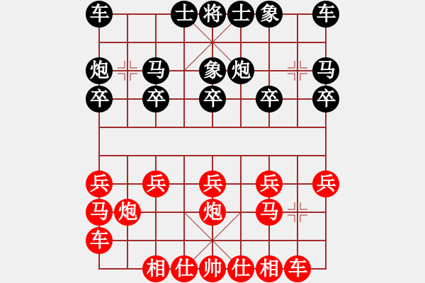 象棋棋譜圖片：棋友-魚鳥[575644877] -VS- 夏風(fēng)[757010297] - 步數(shù)：10 