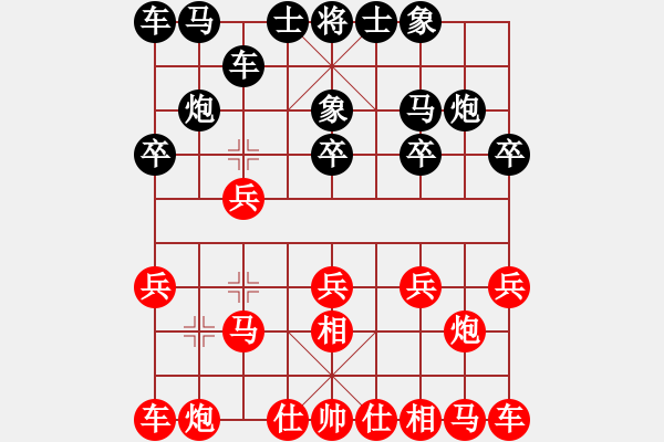 象棋棋譜圖片：馬正倫 先勝 馬武廉 - 步數(shù)：10 