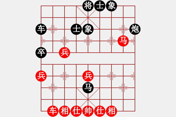 象棋棋譜圖片：太行山棋圣(6段)-勝-辰州封刀(2段) - 步數(shù)：50 