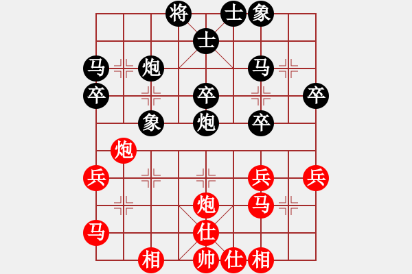 象棋棋譜圖片：老林同志(2段)-負(fù)-平陽府(6段) - 步數(shù)：30 