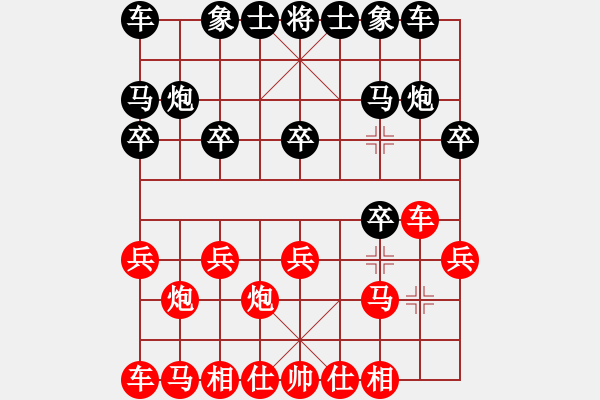 象棋棋譜圖片：百花-浪子小飛VS飛燕驚鴻(2015-10-22) - 步數(shù)：10 