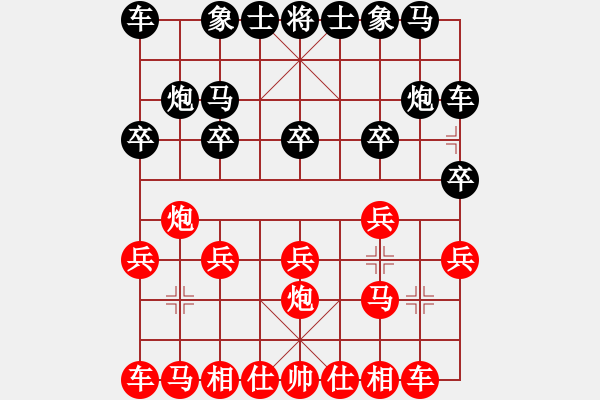 象棋棋譜圖片：張勇讓周永忠兩先 - 步數(shù)：10 