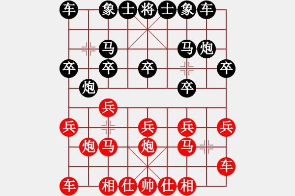 象棋棋譜圖片：橫才俊儒[292832991] -VS- Eiffel_[511522882] - 步數(shù)：10 