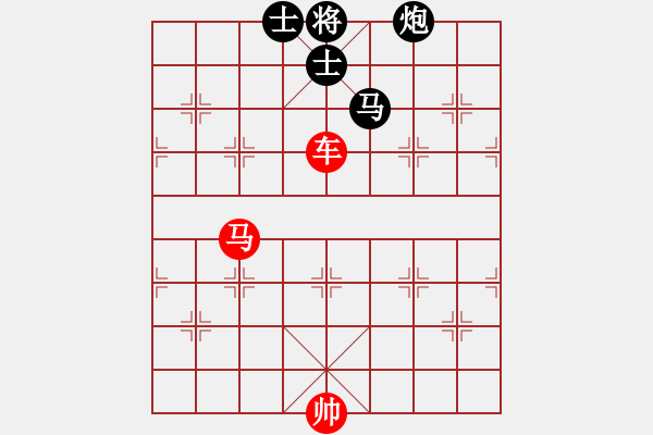 象棋棋譜圖片：第8節(jié) 車馬類共 （14局）第5局車馬例勝馬炮雙士 - 步數(shù)：0 