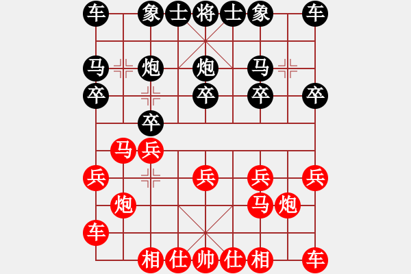 象棋棋譜圖片：忙人摸象(9段)-勝-青城鳳尾(4段) - 步數：10 