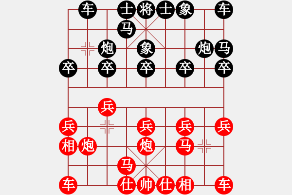 象棋棋譜圖片：老高高(3段)-負(fù)-沖破渴望(4段) - 步數(shù)：10 