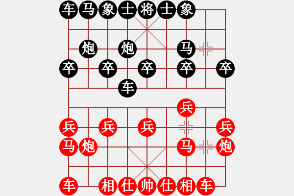 象棋棋譜圖片：王鑫海 先勝 余小舟 - 步數(shù)：10 