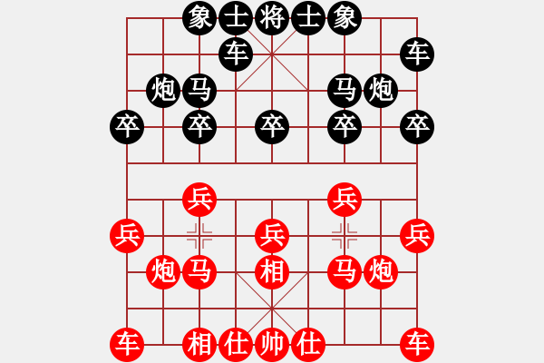 象棋棋譜圖片：一夜醒悟(2級)-勝-樂其(5級) - 步數(shù)：10 