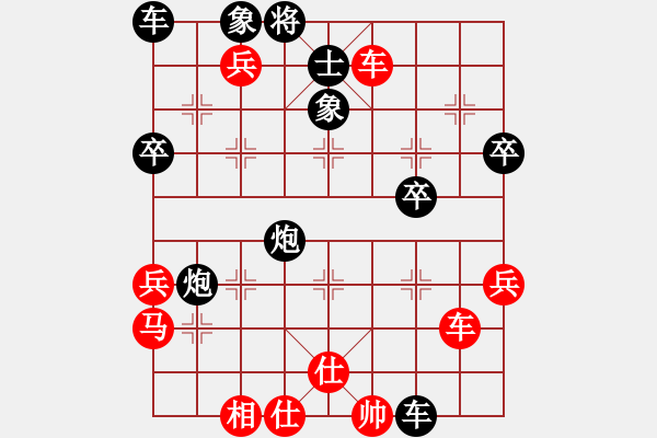 象棋棋譜圖片：中炮進(jìn)五七路兵對(duì)屏風(fēng)馬窩心馬（旋風(fēng)14層先勝巫師大師級(jí)） - 步數(shù)：60 