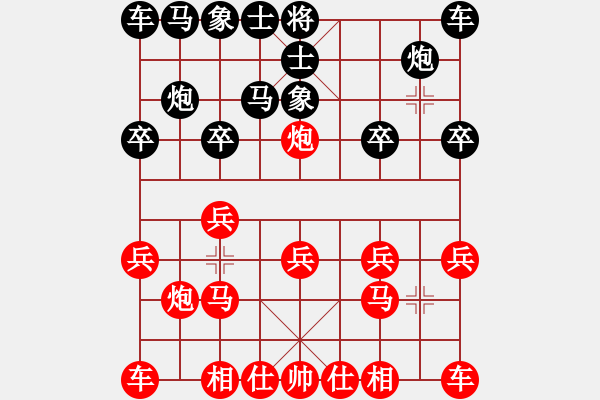 象棋棋譜圖片：葬心紅勝能屈能伸9692【仙人指路對(duì)飛象】 - 步數(shù)：10 