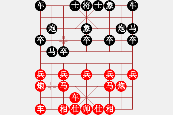 象棋棋譜圖片：仙馬上河 老劉 馬三進(jìn)二8仕四進(jìn)五 - 步數(shù)：10 