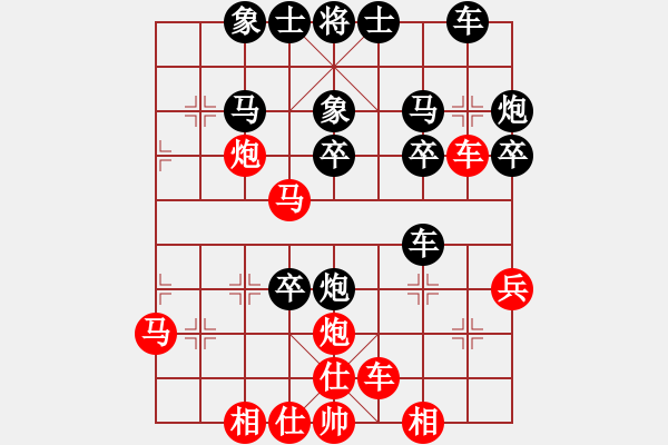 象棋棋譜圖片：銀槍林沖哥(8段)-負(fù)-嘉禾農(nóng)莊(5段) - 步數(shù)：30 