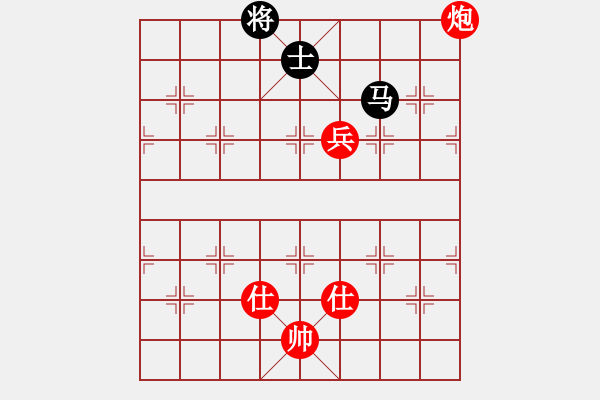 象棋棋谱图片：第68局 炮高兵双士胜马士 - 步数：0 