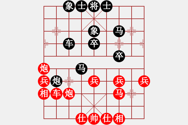 象棋棋譜圖片：猴哥（業(yè)4-3）先負(fù) bbboy002（業(yè)5-1） - 步數(shù)：40 