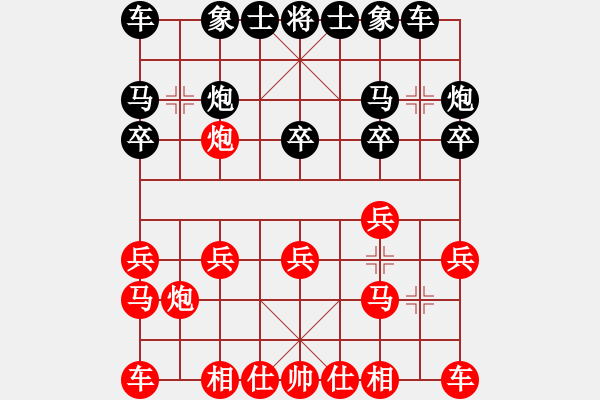 象棋棋譜圖片：鄭一泓 先勝 萬(wàn)春林 - 步數(shù)：10 