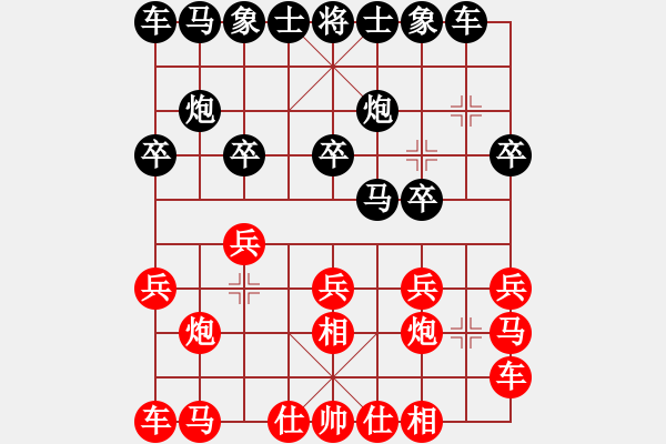 象棋棋譜圖片：新麒麟(3段)-負-graymoon(1段) - 步數(shù)：10 