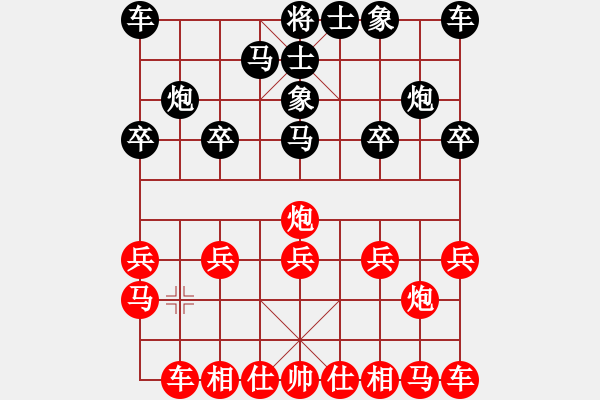 象棋棋譜圖片：西洋人(1段)-勝-zxyljc(1段) - 步數(shù)：10 