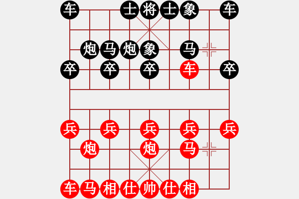 象棋棋譜圖片：梅州 石運星 負 順德 韓裕恒 - 步數(shù)：10 