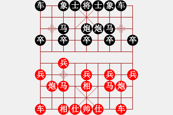 象棋棋譜圖片：bbboy002[紅] -VS- 專殺高手ABC[黑] - 步數(shù)：10 